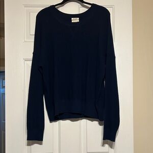 Thread & Supply Navy Crew Neck Sweater